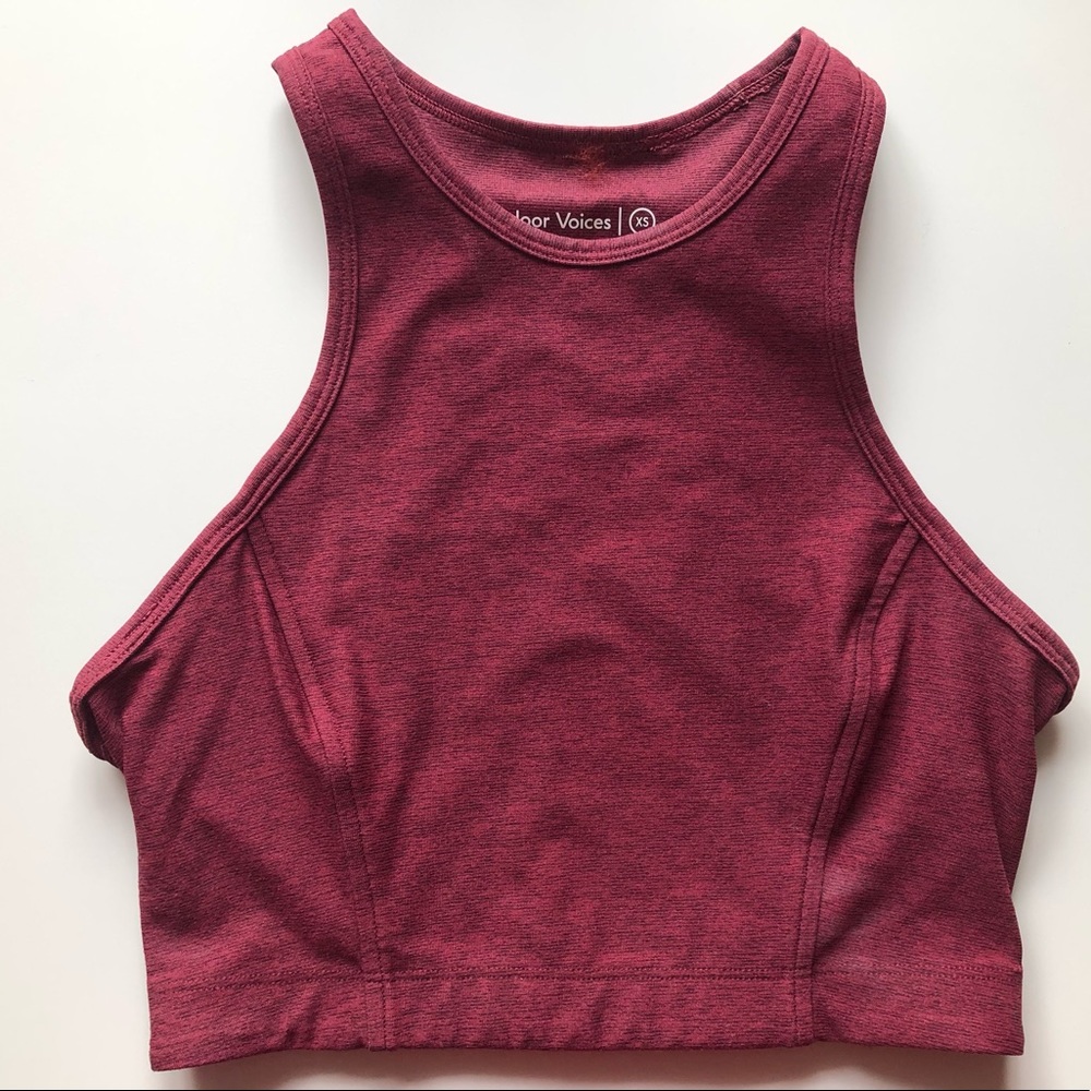 Outdoor Voices Athena Crop Top